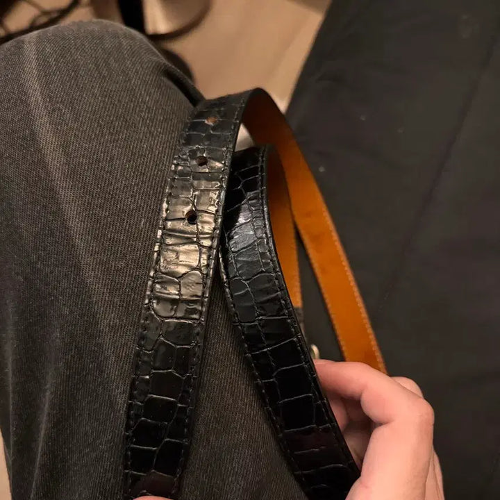 [BUNJANG] Dsquared2 Leather Belt / 디스퀘어드 레더 벨트