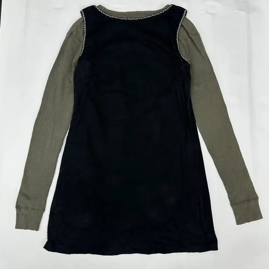 [SOLD OUT] 일본빈티지 히피 에스닉 모리걸 레이어드 패치워크 자수 스커트 코디세트