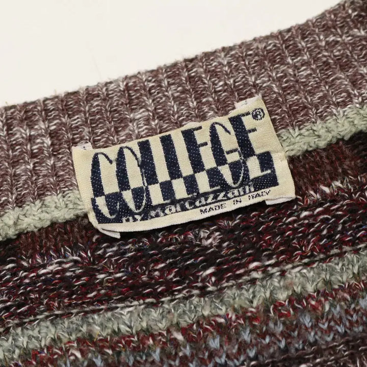 [BUNJANG] Marcarzani 90's Wool Knit Cardigan / [XL] 90's 컬리지 마르카자니 울 니트 가디건