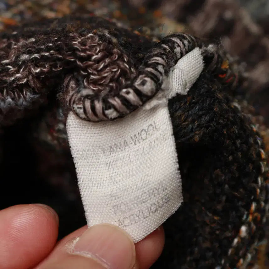 [BUNJANG] Marcarzani 90's Wool Knit Cardigan / [XL] 90's 컬리지 마르카자니 울 니트 가디건