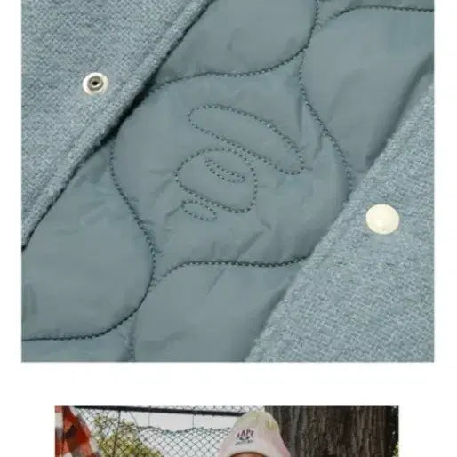 [BUNJANG] AAPE Varsity Jacket - Blue - L Size / 에이프 바시티 자켓 블루종 L사이즈