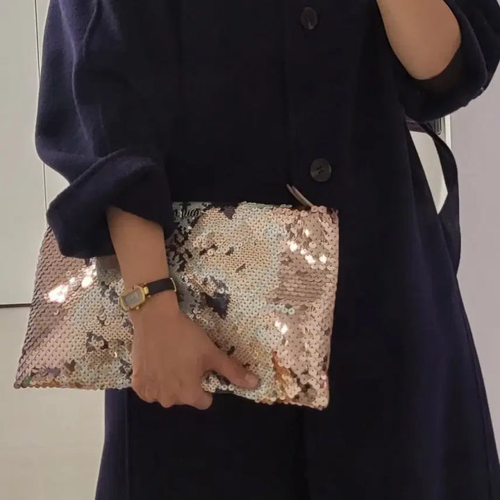 [BUNJANG] Miu Miu Shiny 2-Way Clutch Shoulder Chain Bag / [무배]miumiu 미우미우 정품 샤이니 2way 클러치 숄더 체인백
