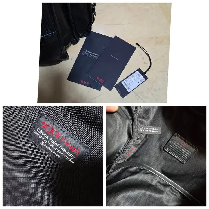 [BUNJANG] TUMI T-Pass Business Class Leather Briefpack / 투미 정품  티패스 비지니스 클래스 레더 브리프팩