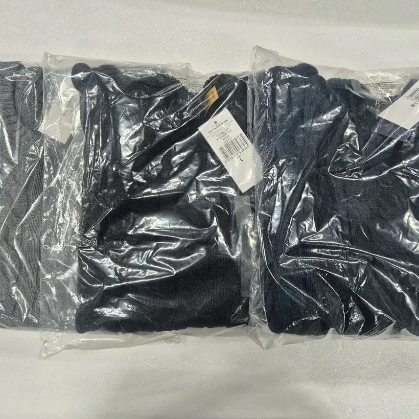 [BUNJANG] Polo Ralph Lauren Cable Knit Sweater / 폴로 랄프로렌 케이블 니트 Navy/블랙/회색