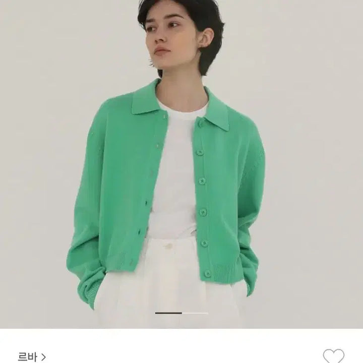 [BUNJANG] Levar Cotton Cardigan / 르바 민트 가디건