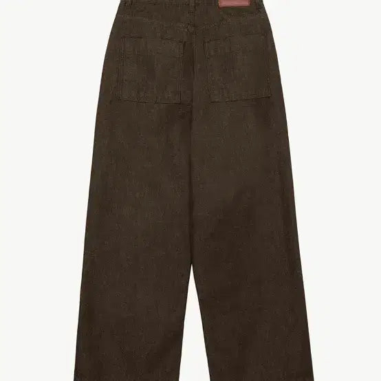 [BUNJANG] Moondal Grain Denim Pants (Brown) / 문달 그레인 데님팬츠 (브라운)
