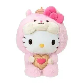 [BUNJANG] Sanrio Hello Kitty Pink Plush Doll / 헬로키티 핑크 털 인형