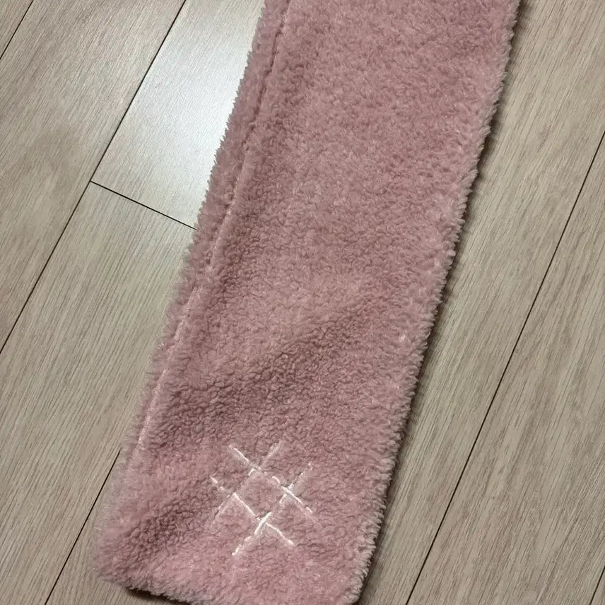 [SOLD OUT] 후카후카 스튜디오 메론빵 머플러 목도리 핑크