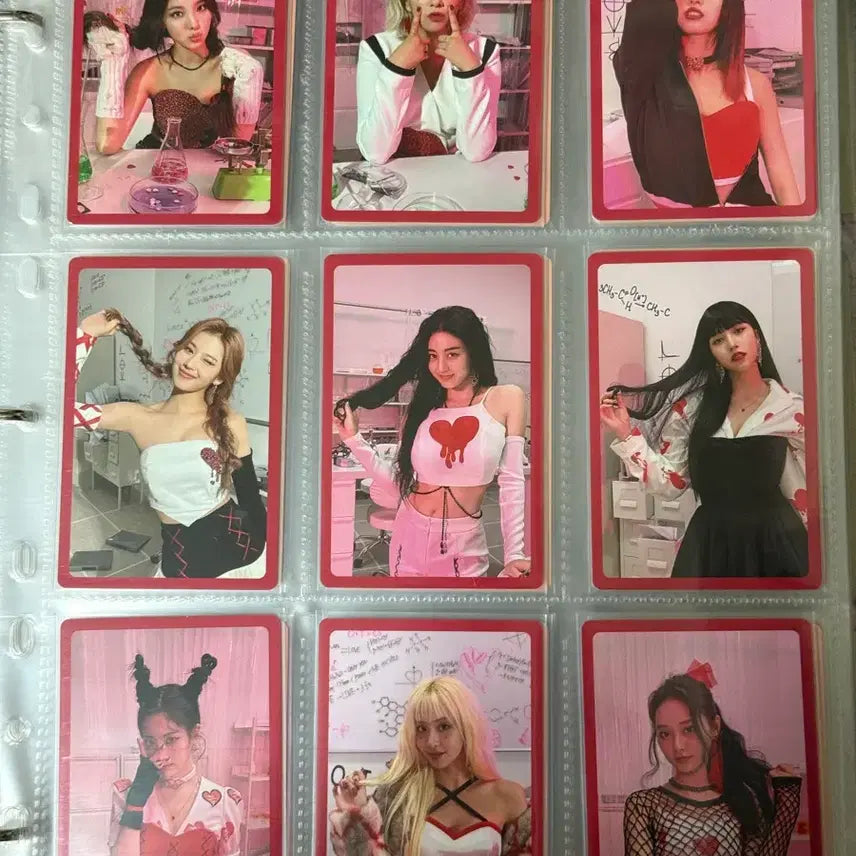 [SOLD OUT] 트와이스 TWICE 정규 2집 사이언티스트 앨범 포카 풀세트 판매
