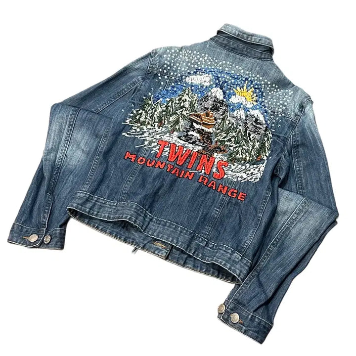 [BUNJANG] Dsquared2 2004FW Archive Denim Jacket (Size 52) / 디스퀘어드2/04fw 아카이브 데님 자켓 52 (L)