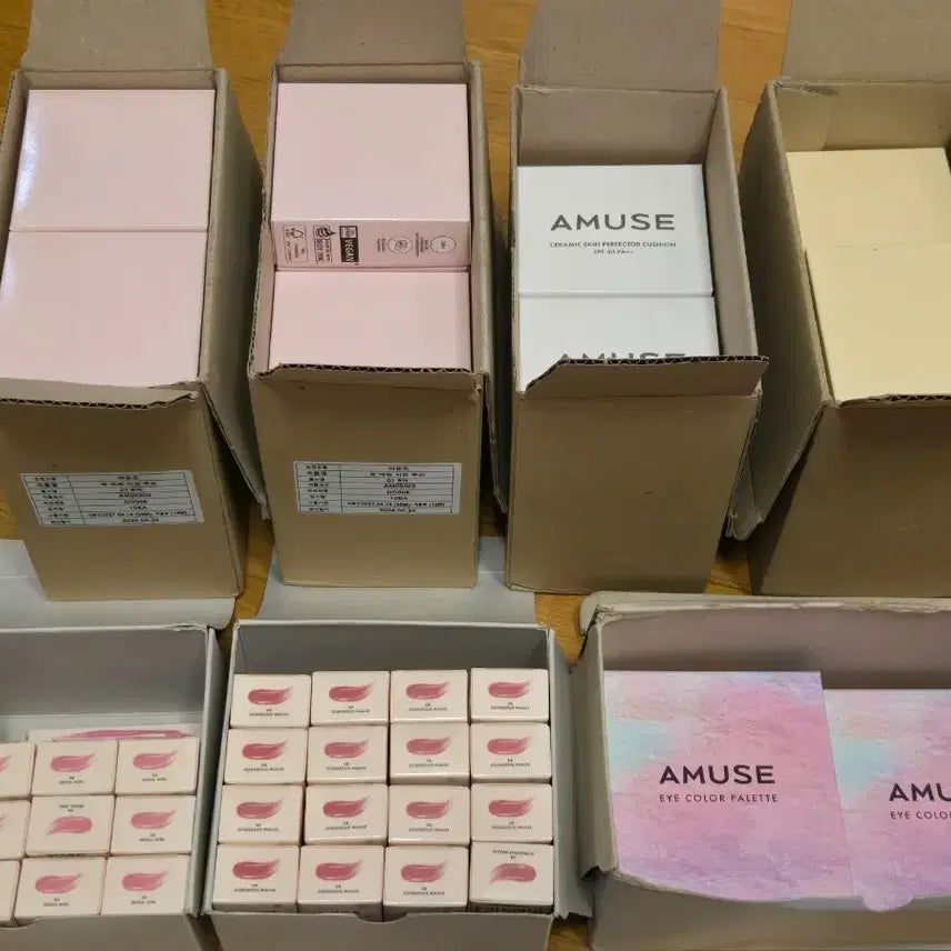 [BUNJANG] AMUSE Unopened Cosmetics Bundle / (미개봉) !특가! 어뮤즈 틴트 / 쿠션 / 팔레트 다량보유