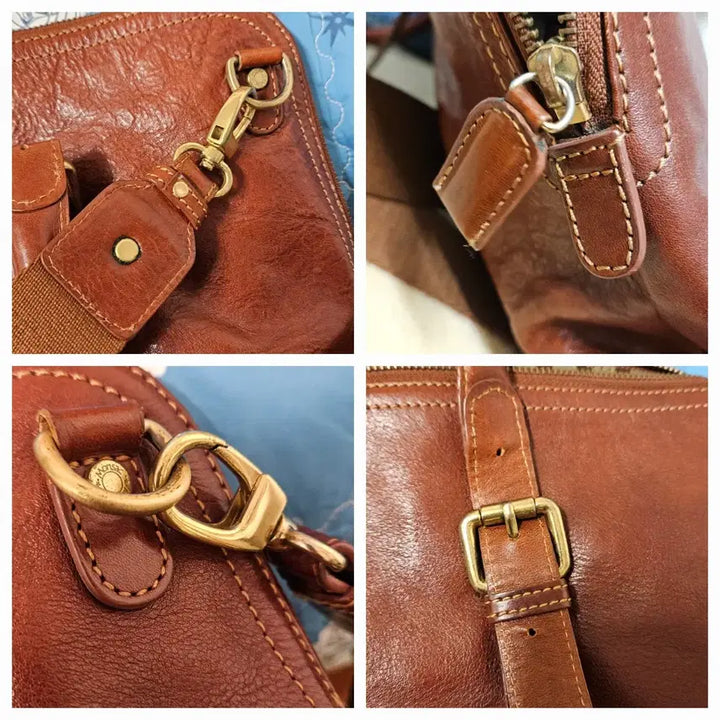 [BUNJANG] Mongsac Big Size Leather Bag / 몽삭 빅사이즈 가죽가방