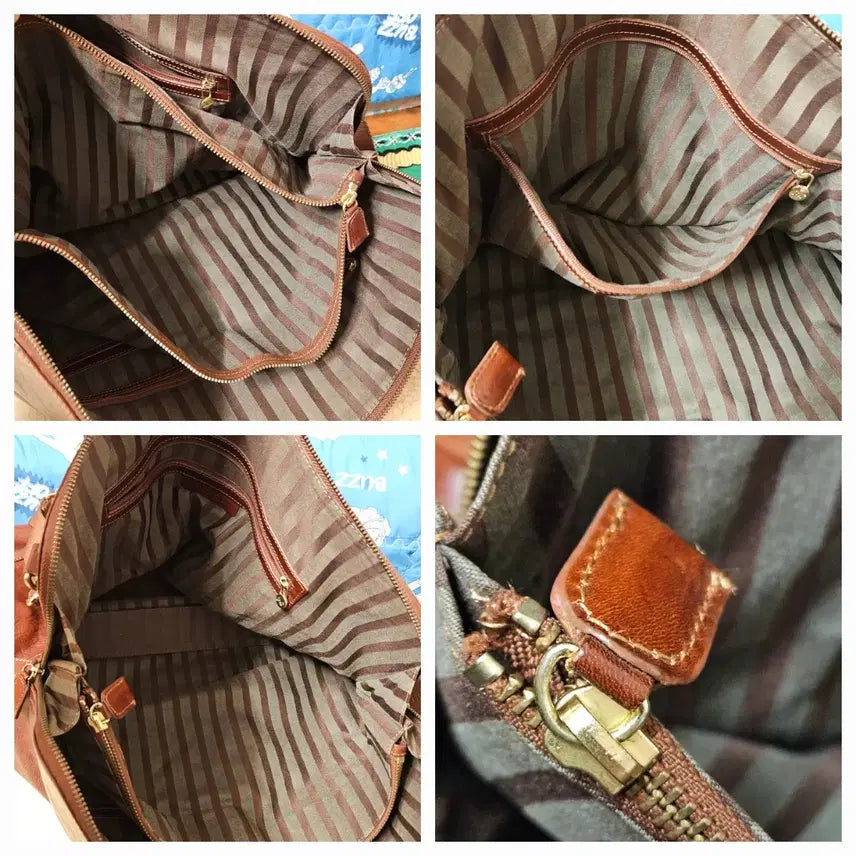 [BUNJANG] Mongsac Big Size Leather Bag / 몽삭 빅사이즈 가죽가방