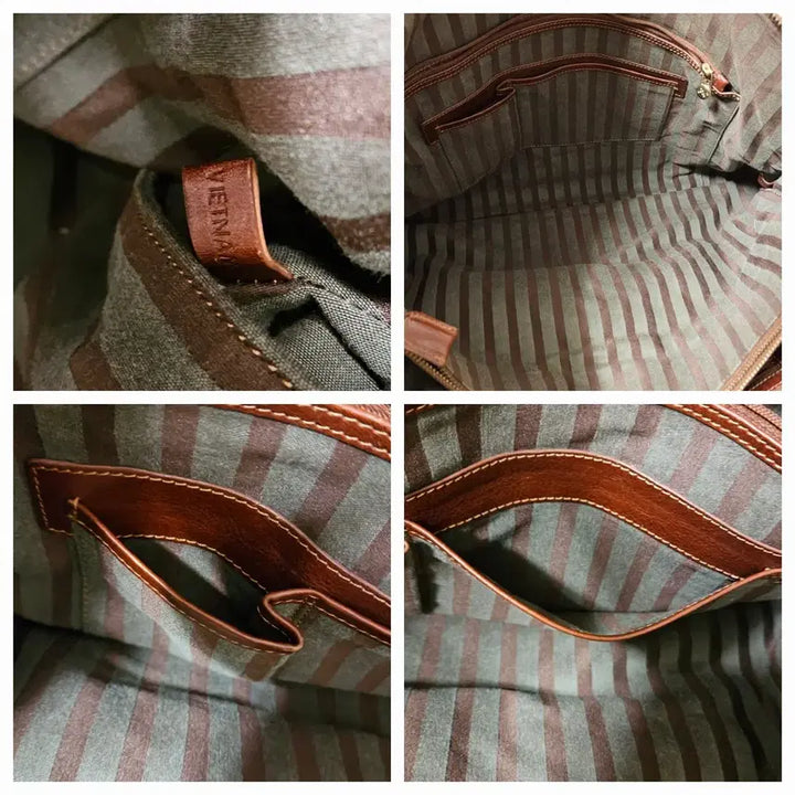 [BUNJANG] Mongsac Big Size Leather Bag / 몽삭 빅사이즈 가죽가방