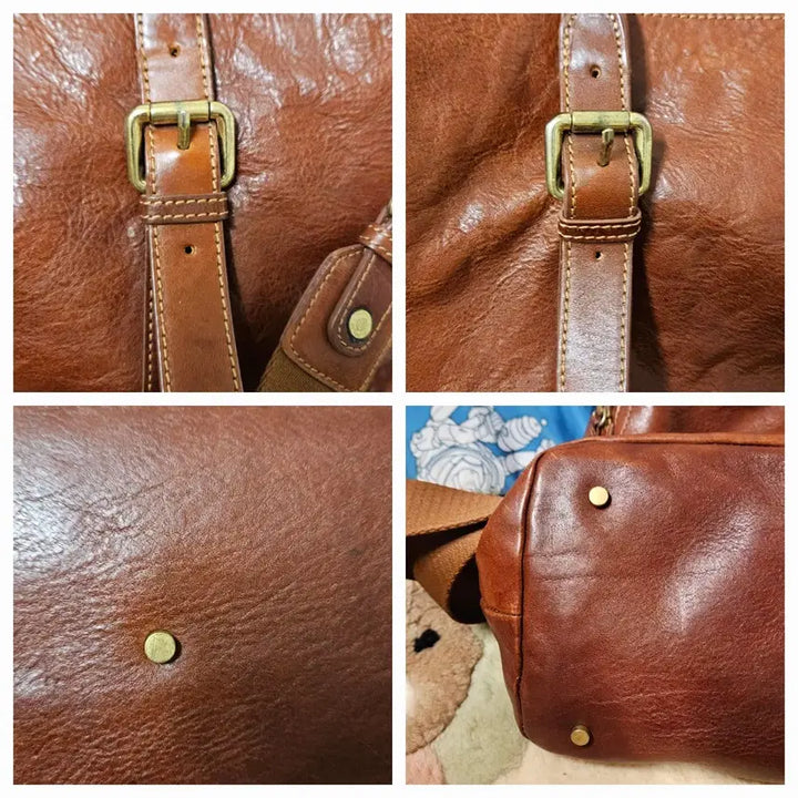 [BUNJANG] Mongsac Big Size Leather Bag / 몽삭 빅사이즈 가죽가방