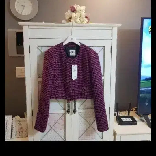 [BUNJANG] Zara Tweed Jacket / 자라 트위드자켓/통통66-77 새상품