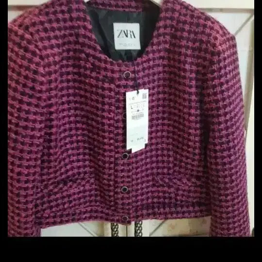 [BUNJANG] Zara Tweed Jacket / 자라 트위드자켓/통통66-77 새상품