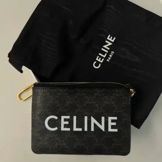 [BUNJANG] Celine Coin Purse and Keyring Set / 셀린느 동전 지갑 및 키링