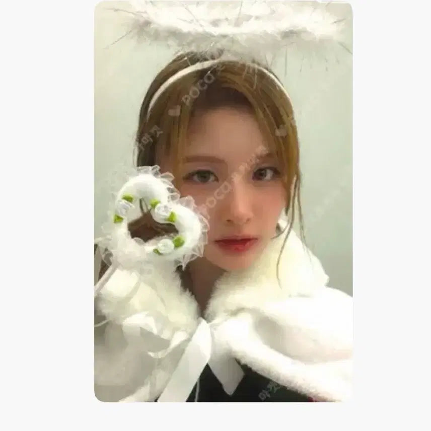 [SOLD OUT] (반택포)엔믹스 설윤 천사악마 애플뮤직 특전 포토카드 포카