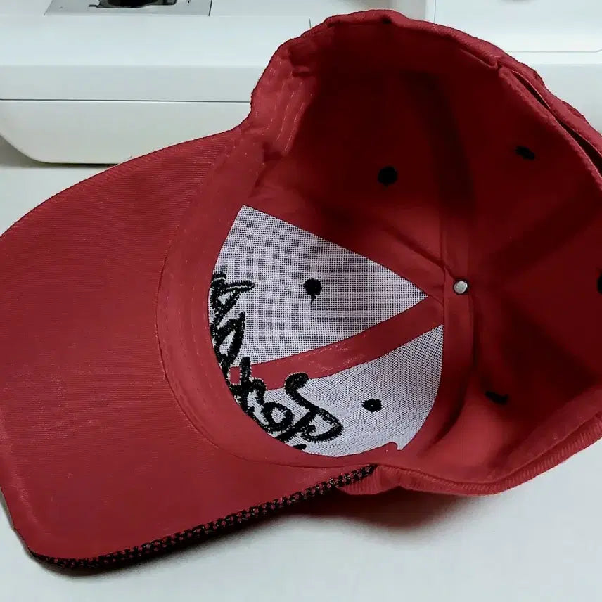 [BUNJANG] Red Ball Cap / 레드 볼캡 모자