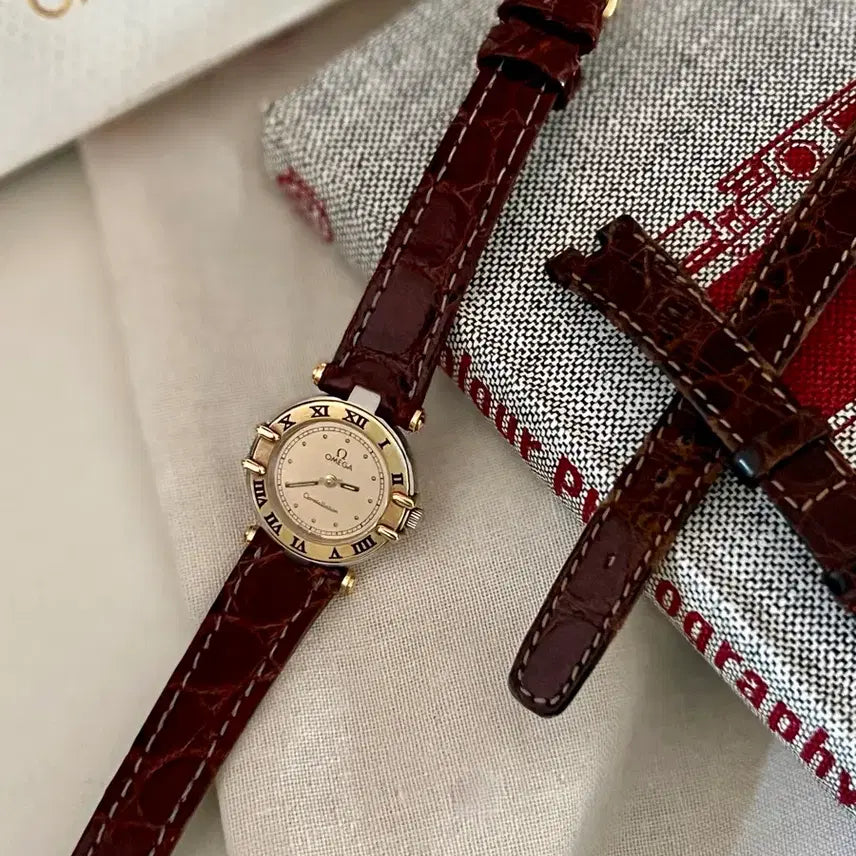 [BUNJANG] Omega Constellation Women's Watch / 오메가 컨스텔레이션 여성 시계 / 정품감정. 케어