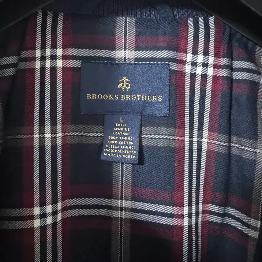 [SOLD OUT] 브룩스브라더스 네이비 스웨이드 블루종 봄버 자켓