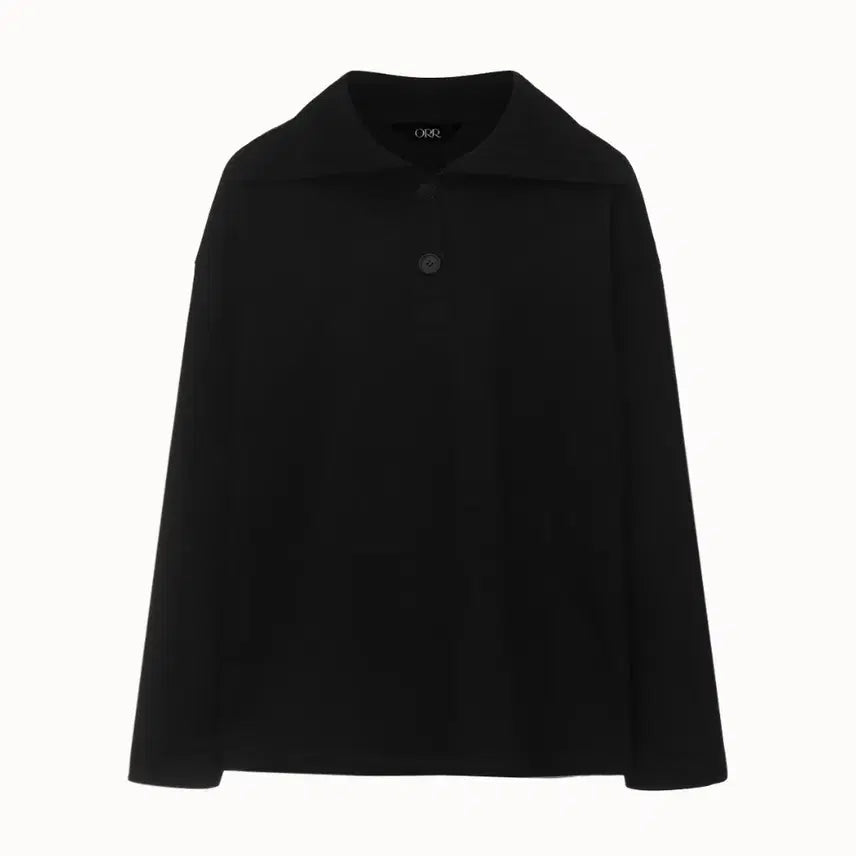 [BUNJANG] ORR Button Collar T-shirt / 오르(ORR) 버튼카라 티셔츠 프리사이즈