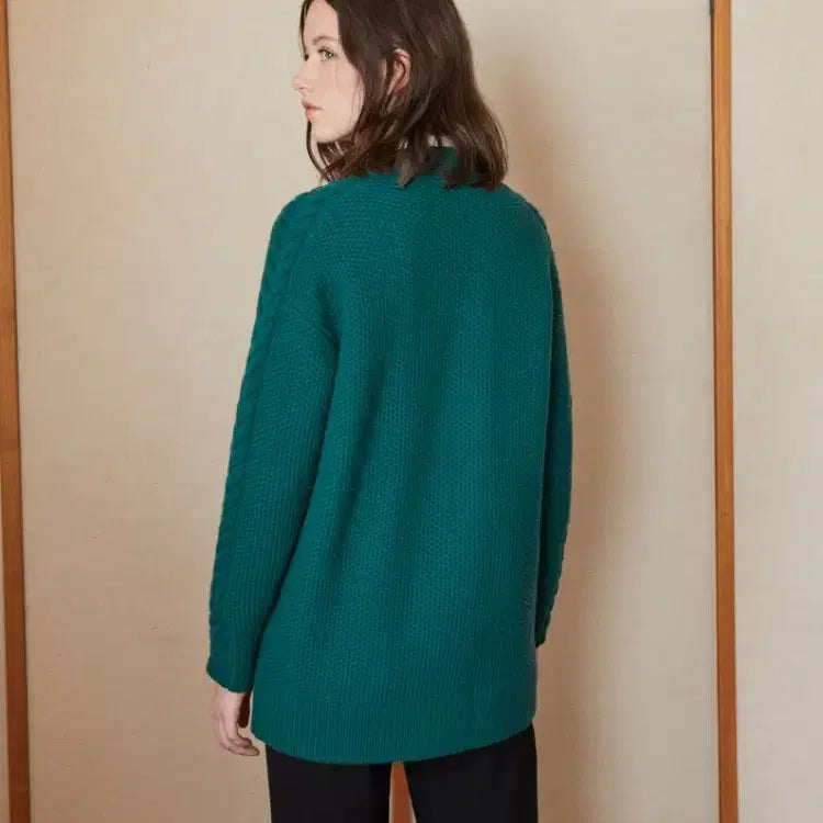 [BUNJANG] Comptoir des Cotonniers Cable Knit Cardigan / 꼼뜨와데꼬또니에 꽈배기 케이블 가디건