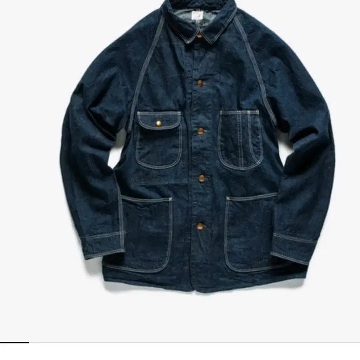 [BUNJANG] Orslow Denim Coverall Jacket / 오어슬로우 데님 커버올 자켓 팝니다