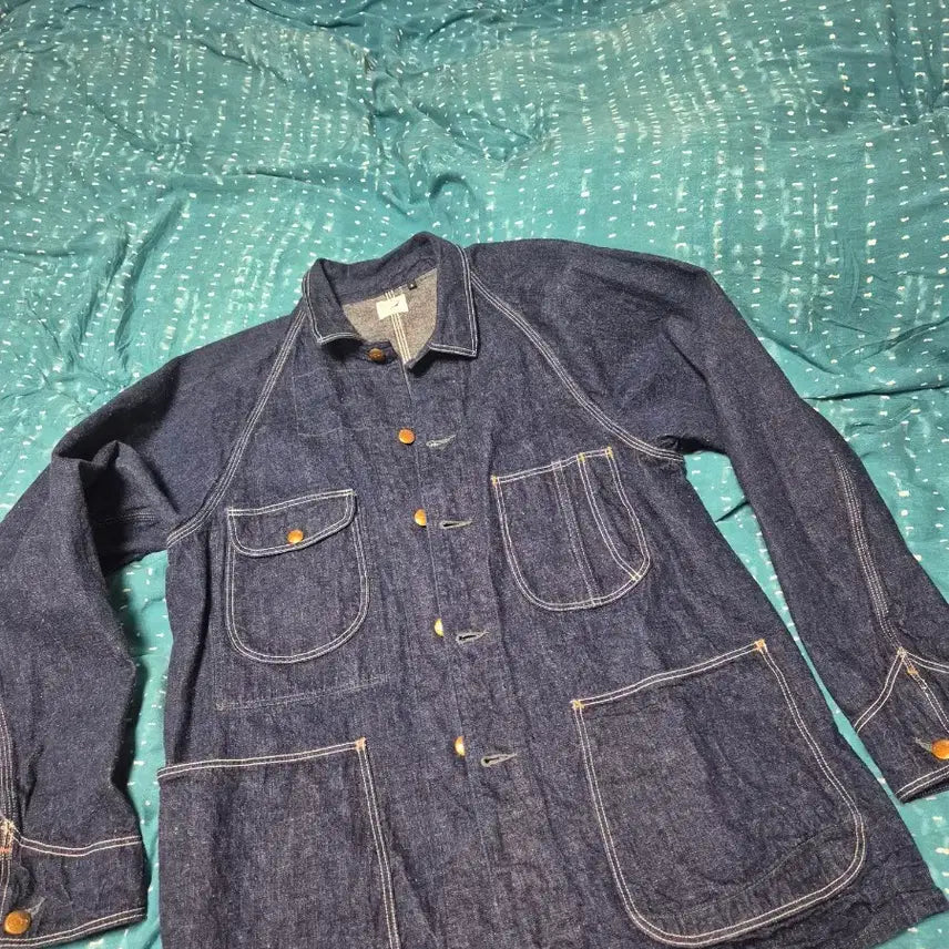 [BUNJANG] Orslow Denim Coverall Jacket / 오어슬로우 데님 커버올 자켓 팝니다