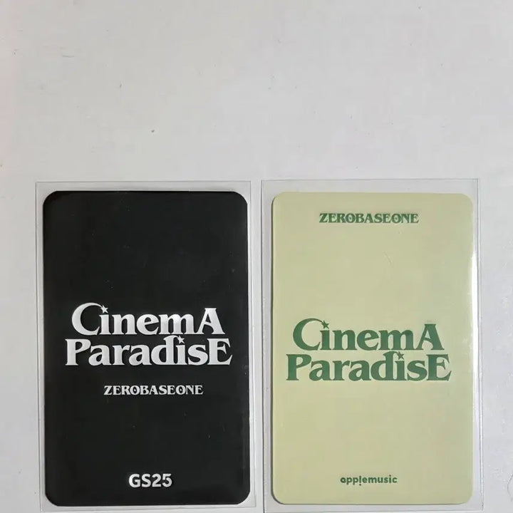[BUNJANG] ZB1 Zhang Hao Cinema Paradise POB Bundle Set / ZB1 장하오 시네마 파라다이스 애플뮤직 GS25 특전