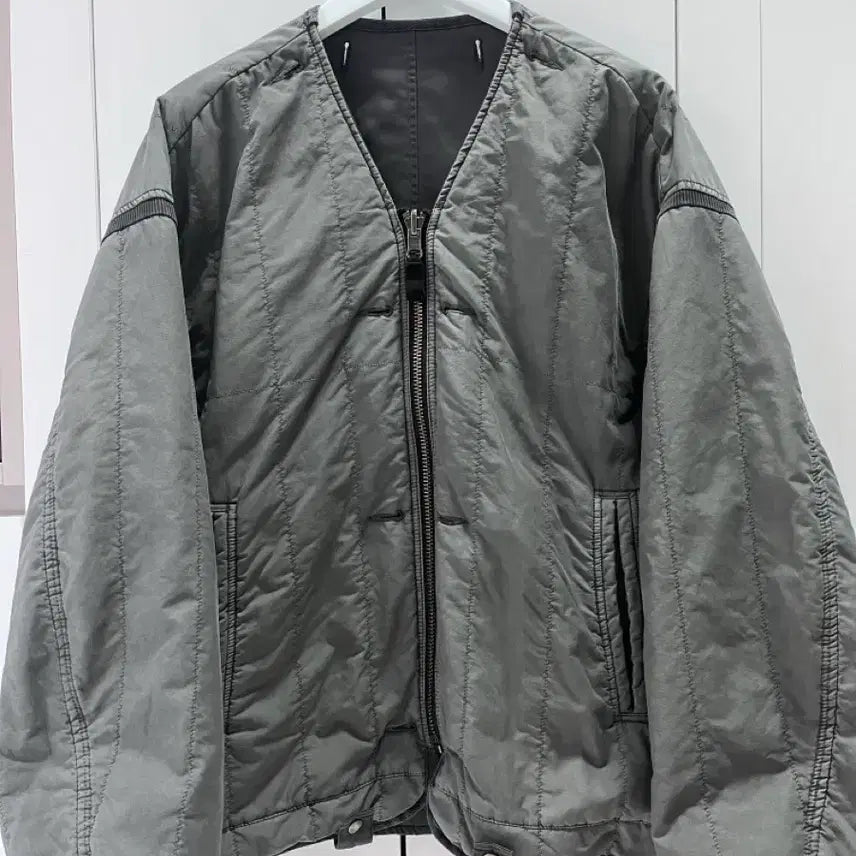 [BUNJANG] Polytelu Liner Jacket Sage Green Size 2 / 폴리테루 라이너자켓 세이지그린 2사이즈