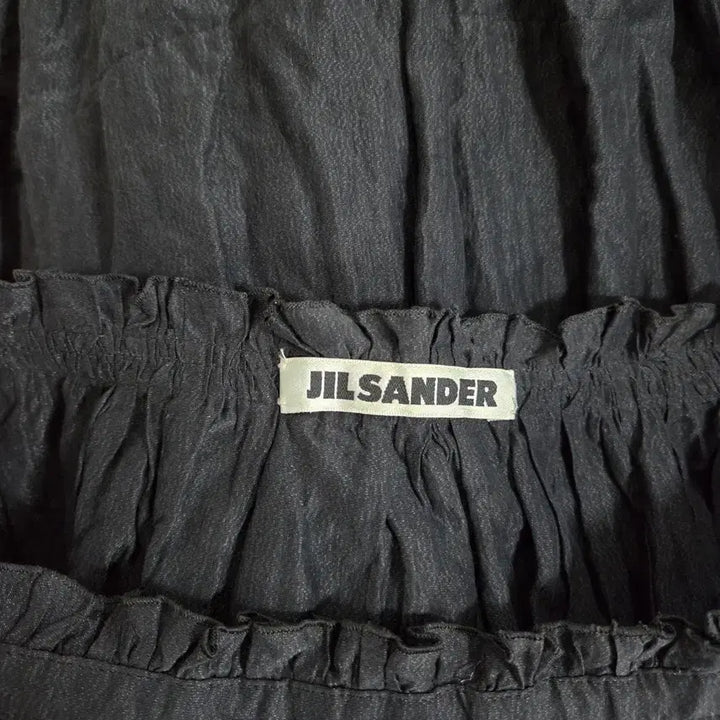 [BUNJANG] Jil Sander Long Black Skirt / 질샌더Jil Sander 블랙 롱 스커트