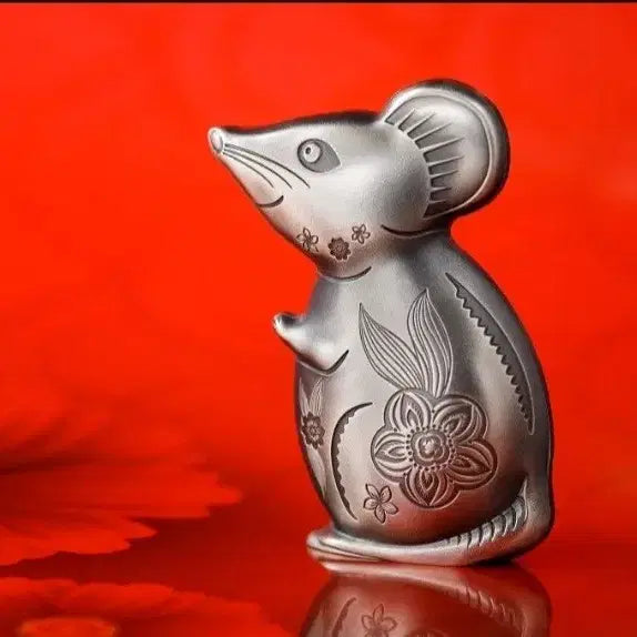 [BUNJANG] Mongolia Silver Mouse Antique Coin / 2020 몽골 1온스 실버 마우스 엔틱 은화