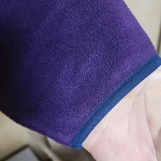 [BUNJANG] Uniqlo Men's Purple Fleece Half-Zip Sweatshirt (XL) / 유니클로 남성 퍼플 플리스 하프 맨투맨XL 새급 상태최상