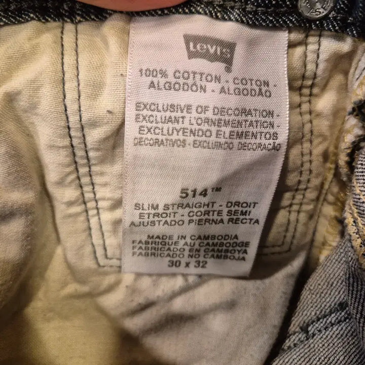 [BUNJANG] Levi's 514 Jeans / (30~31인치)리바이스 514 청바지