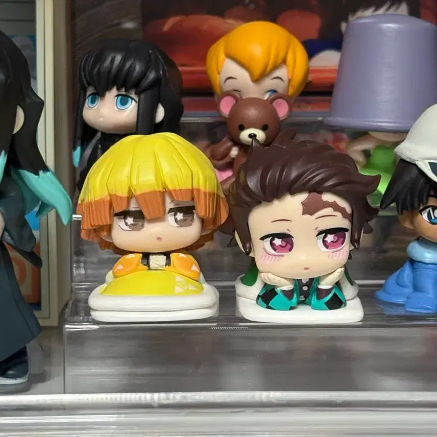 [BUNJANG] Demon Slayer Nezuko Onesie Plush Set (Tanjiro, Zenitsu) / 귀칼 오네무탄 (탄지로, 젠이츠 일괄)