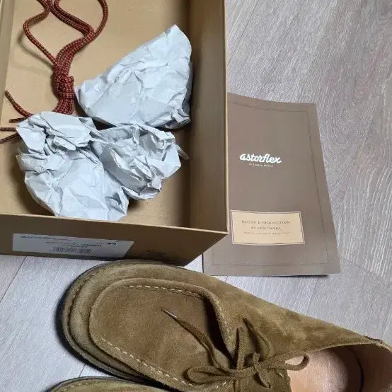 [BUNJANG] Astoflex Vin Flex Whiskey Shoes / 아스토플렉스 빈플렉스 위스키 44