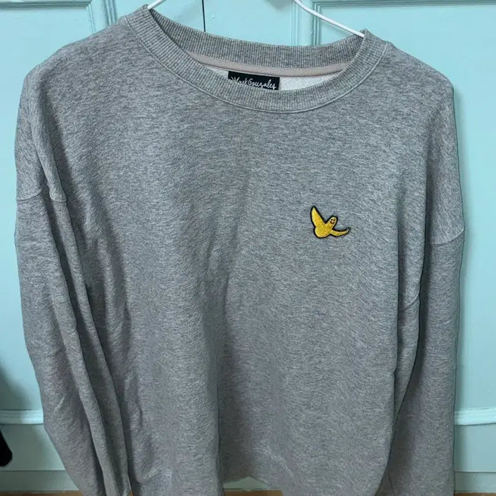 [BUNJANG] Mark Gonzales Angel Wappen Sweatshirt S Gray / 마크곤잘레스 엔젤 와펜 맨투맨 S 그레이