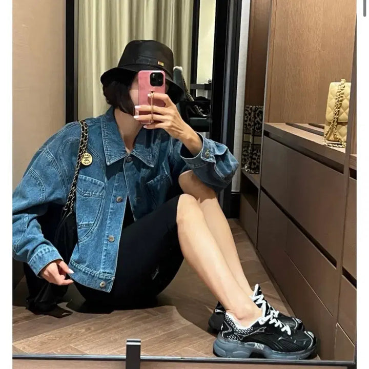 [BUNJANG] Limmy Shop Denim Jacket / 리미샵 청자켓