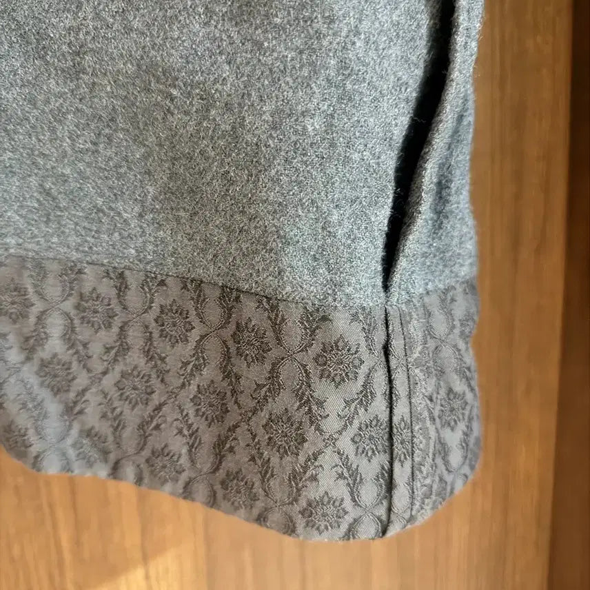 [BUNJANG] Undercover Collarless Jacquard Coat / 언더커버 카라리스 쟈가드 코트