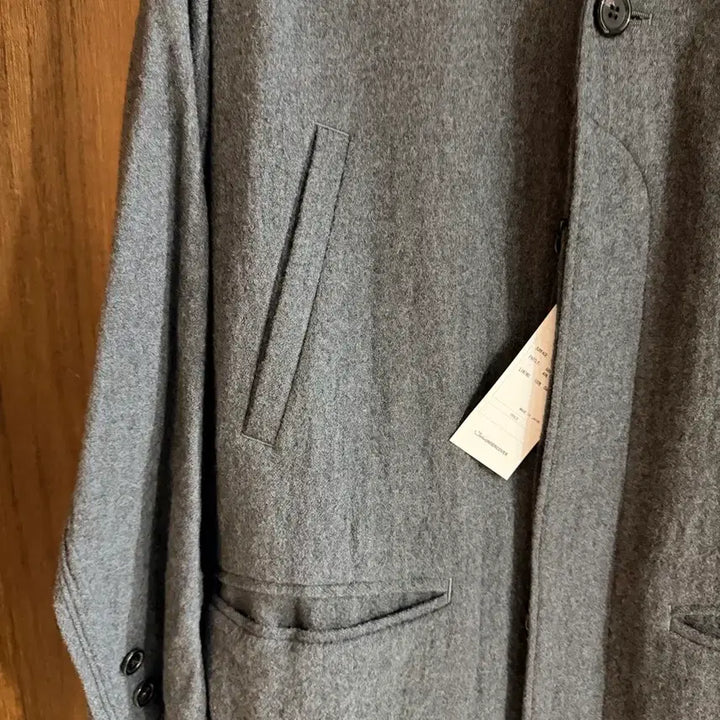 [BUNJANG] Undercover Collarless Jacquard Coat / 언더커버 카라리스 쟈가드 코트