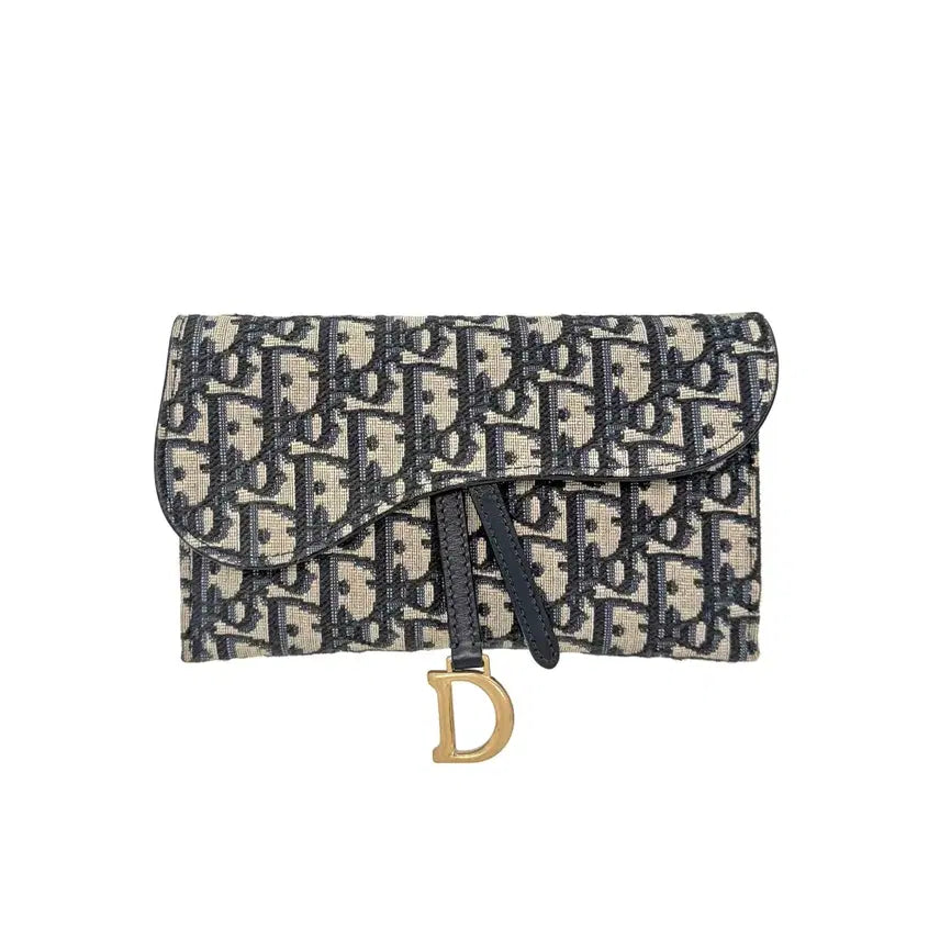 [BUNJANG] Dior Oblique Saddle Pouch / 디올 오블리크 S5620CTZQ 자카드 새들 파우치 6RQXJDOK