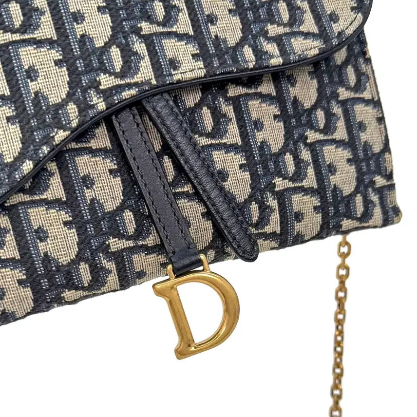 [BUNJANG] Dior Oblique Saddle Pouch / 디올 오블리크 S5620CTZQ 자카드 새들 파우치 6RQXJDOK