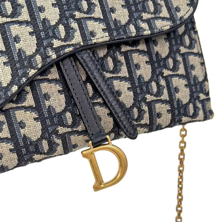 [BUNJANG] Dior Oblique Saddle Pouch / 디올 오블리크 S5620CTZQ 자카드 새들 파우치 6RQXJDOK