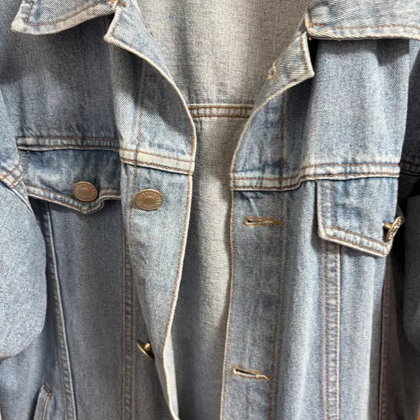 [BUNJANG] Denim Jacket - Regular Fit / 데님자켓 평소100 입으시면 루핏 나오세요