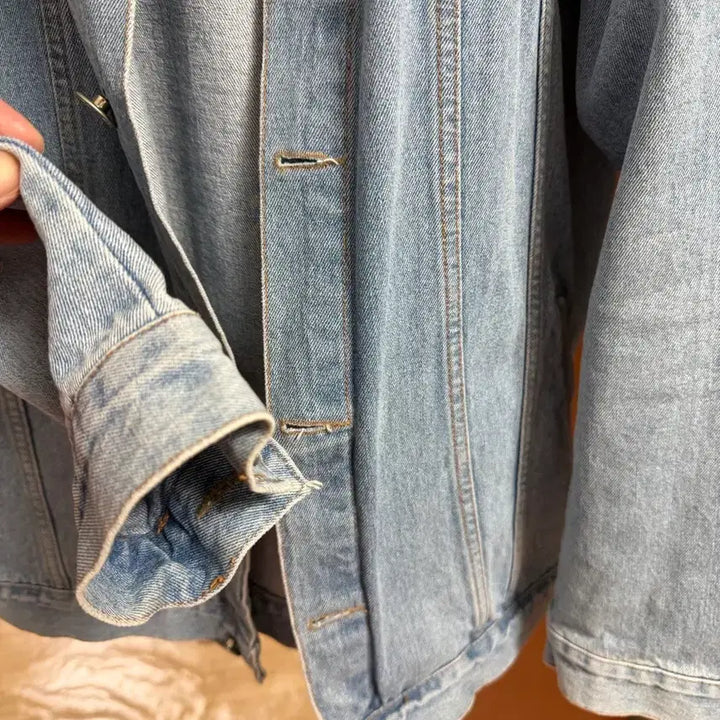 [BUNJANG] Denim Jacket - Regular Fit / 데님자켓 평소100 입으시면 루핏 나오세요