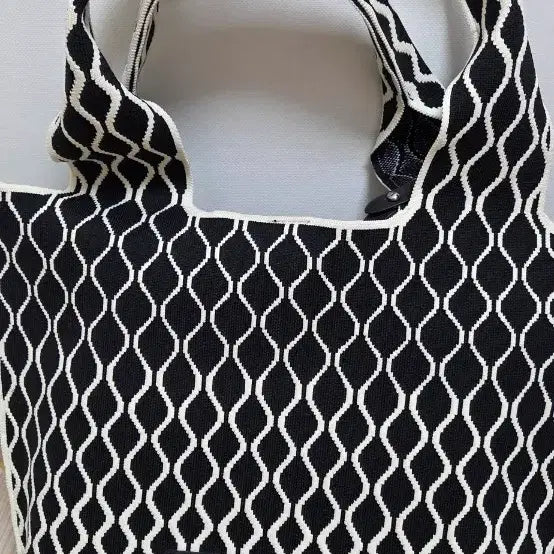 [BUNJANG] KENZO Jacquard Knit Shoulder Bag / 겐조 자카드숄더백