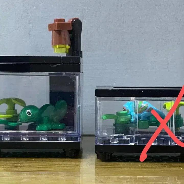 [BUNJANG] Lego Chameleon Miniature Figure / 미니 레고 도마뱀, 카멜레온