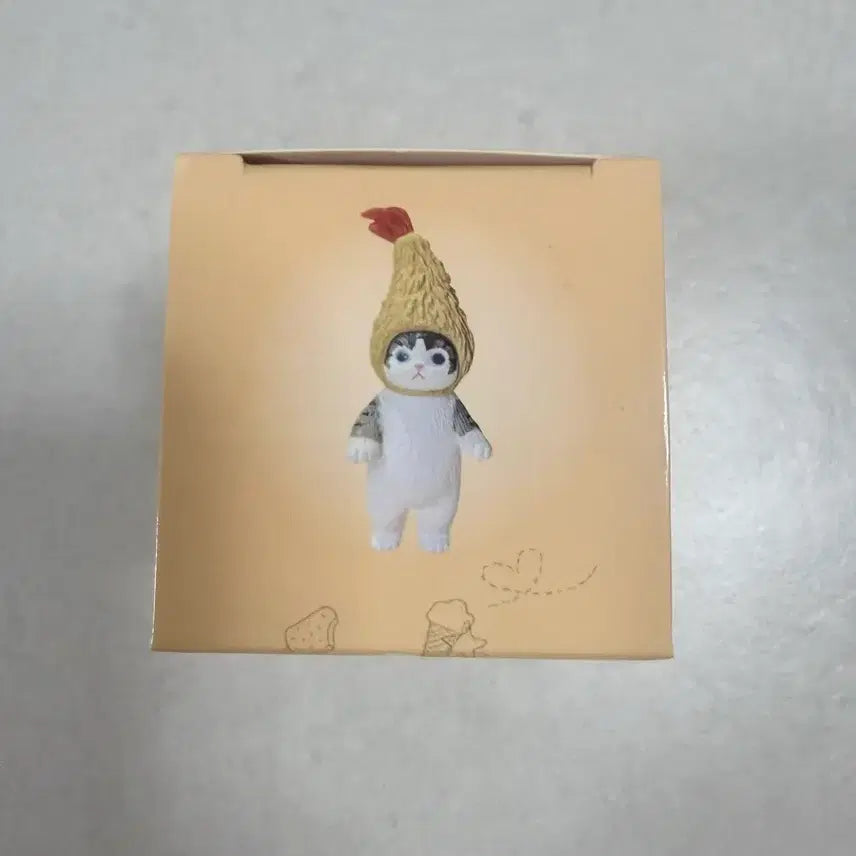 [BUNJANG] Mofsand Shrimp Tempura Cat Figure (Sealed) / 모프샌드 새우튀김 고양이 피규어 미개봉